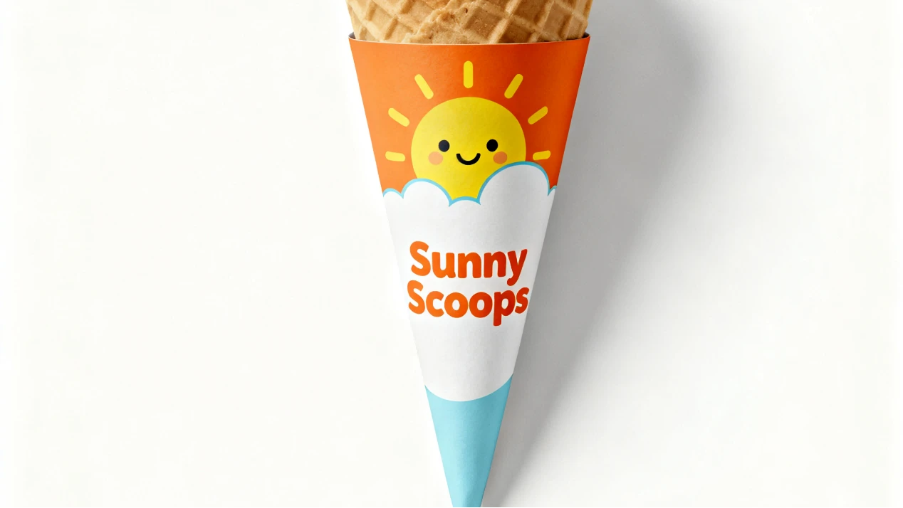 eco-friendly Ice Cream Cone Sleeves 3 eco-friendly Ice Cream Cone Sleeves 3